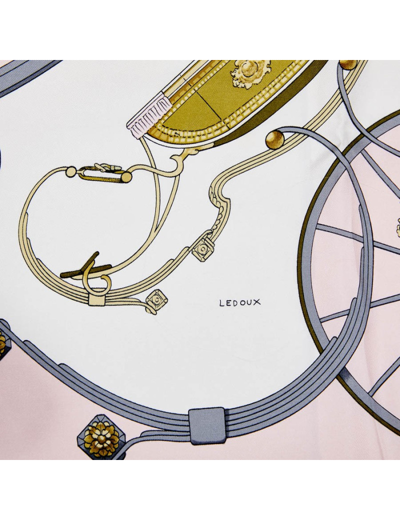 Carré Springs HERMES rose