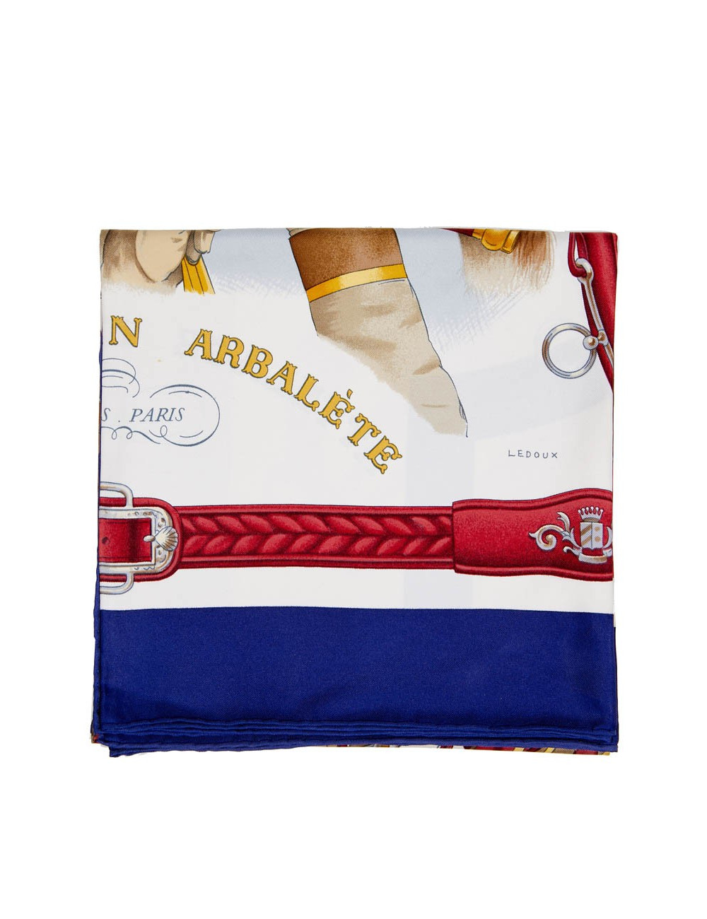 Carré HERMES attelage Arbalette