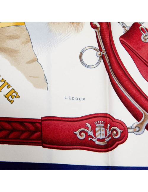 Carré HERMES attelage Arbalette