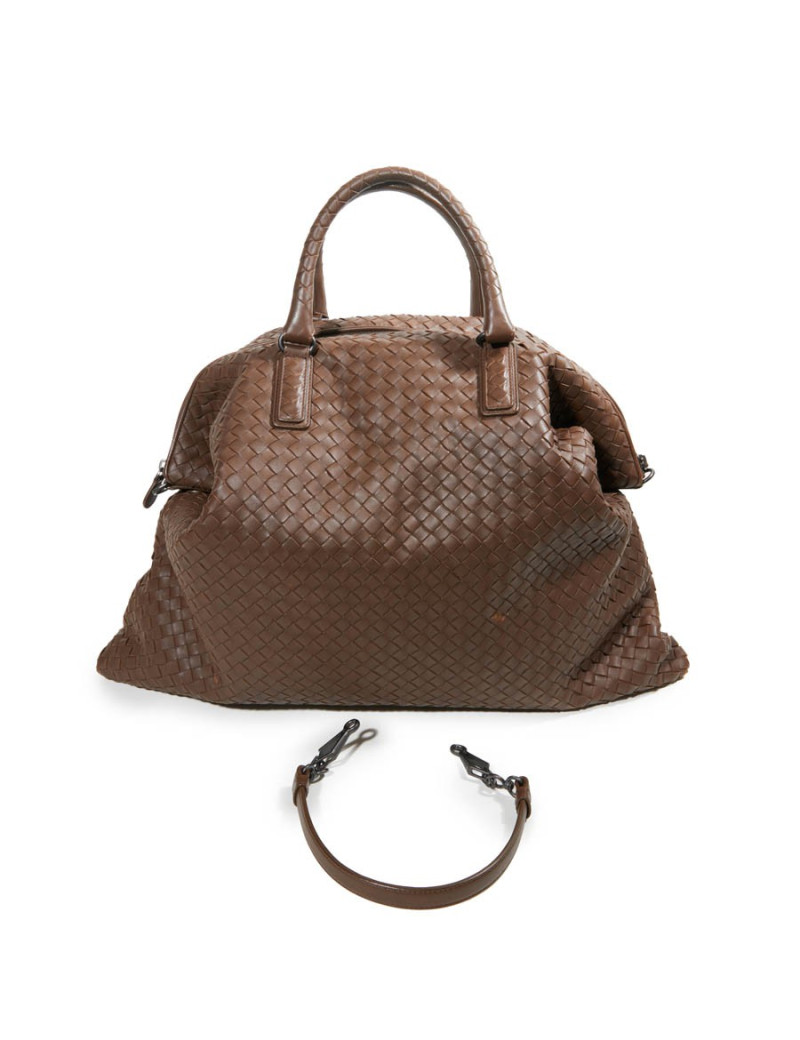 Sac Intrecciato de BOTTEGA VENETA Oversize marron