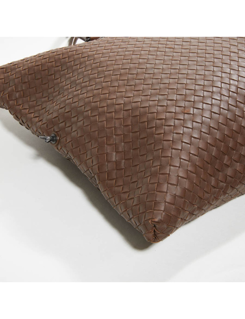 Sac Intrecciato de BOTTEGA VENETA Oversize marron
