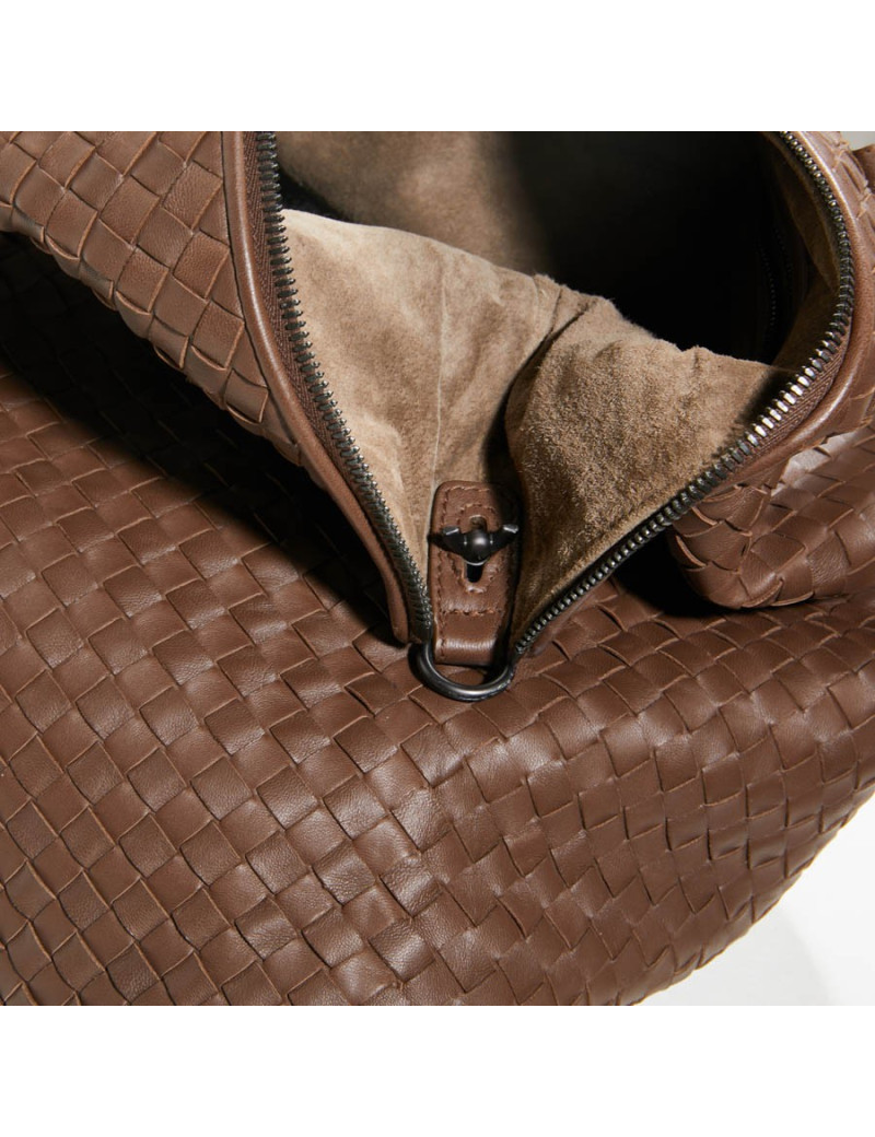 Sac Intrecciato de BOTTEGA VENETA Oversize marron