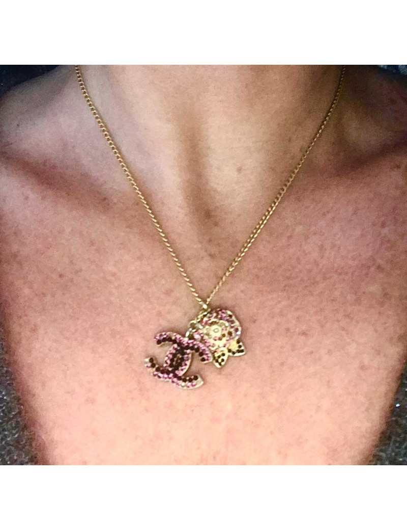 Collier CHANEL charms