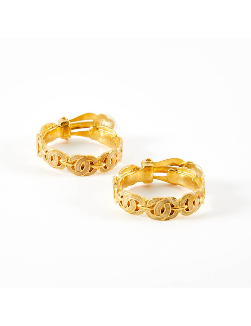 Créoles CHANEL Vintage