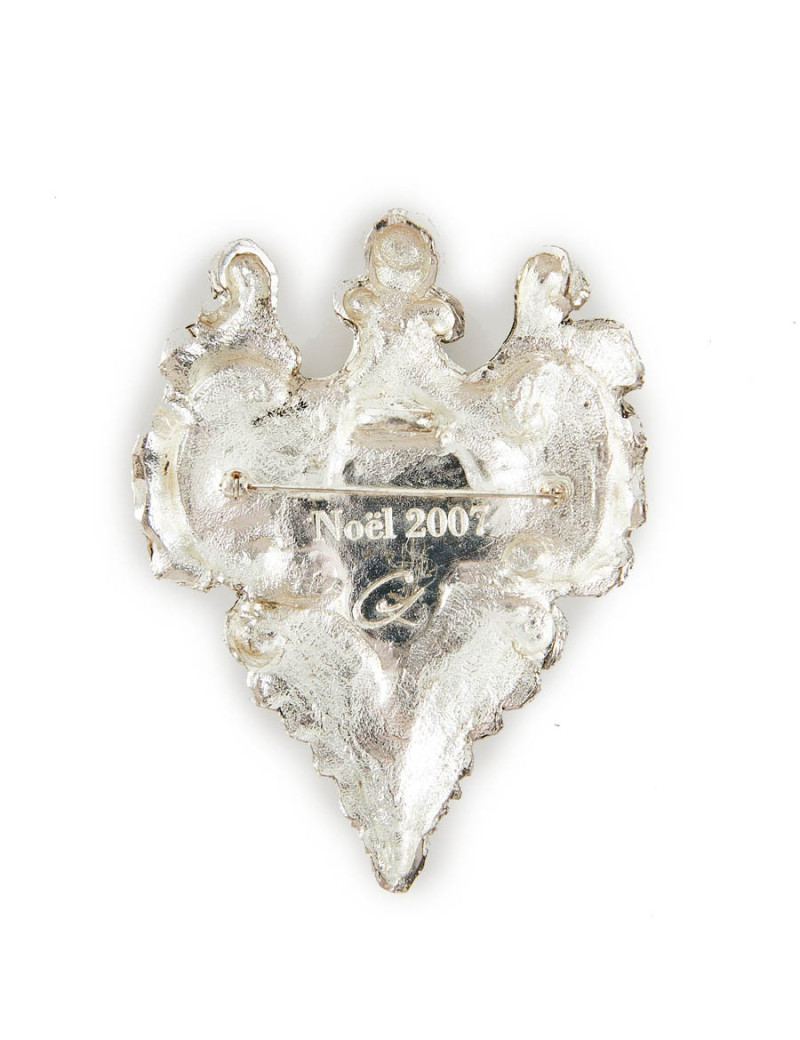 Broche Coeur CHRISTIAN LACROIX NOEL 2007