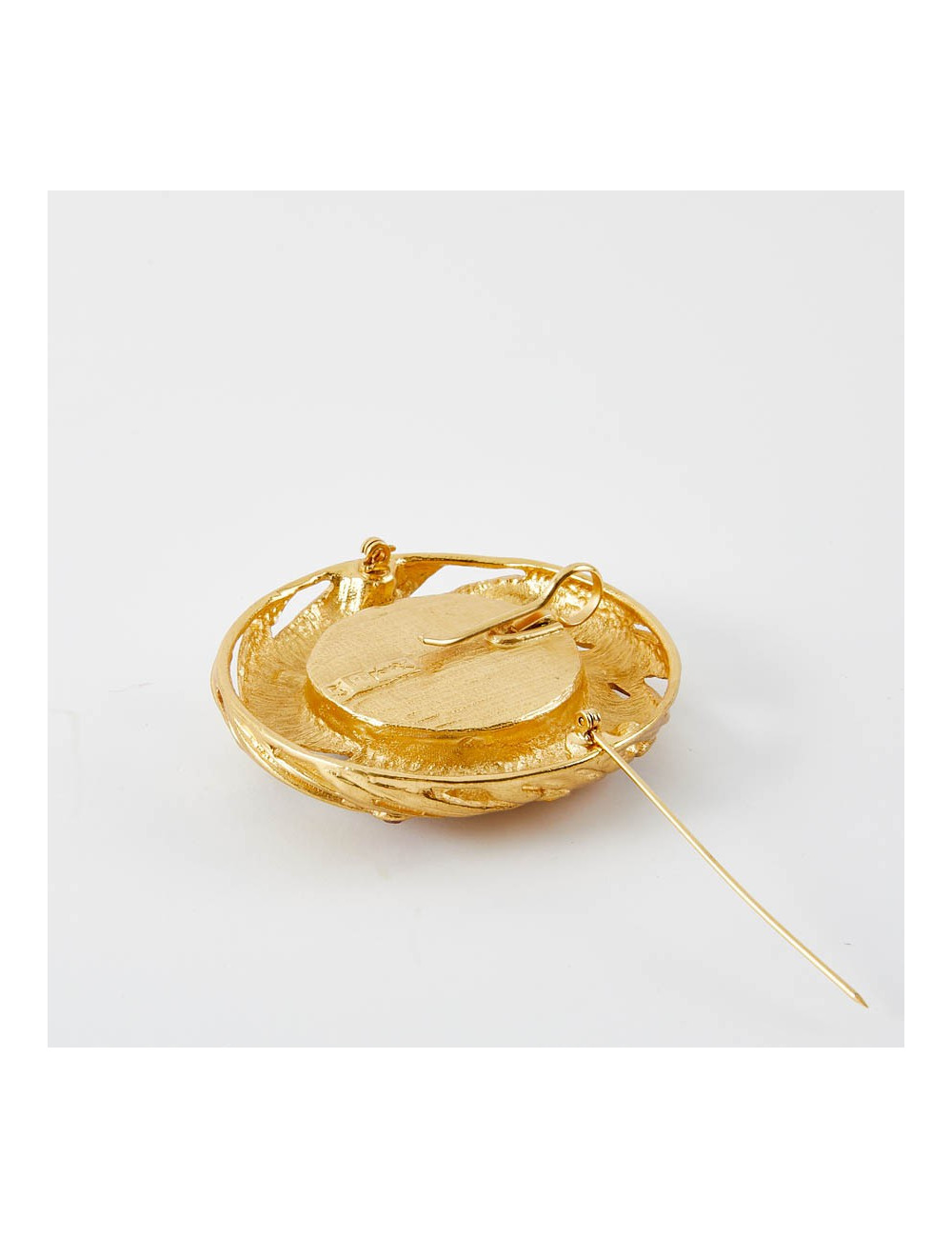 Broche Pendentif Couture YSL YVES SAINT LAURENT 