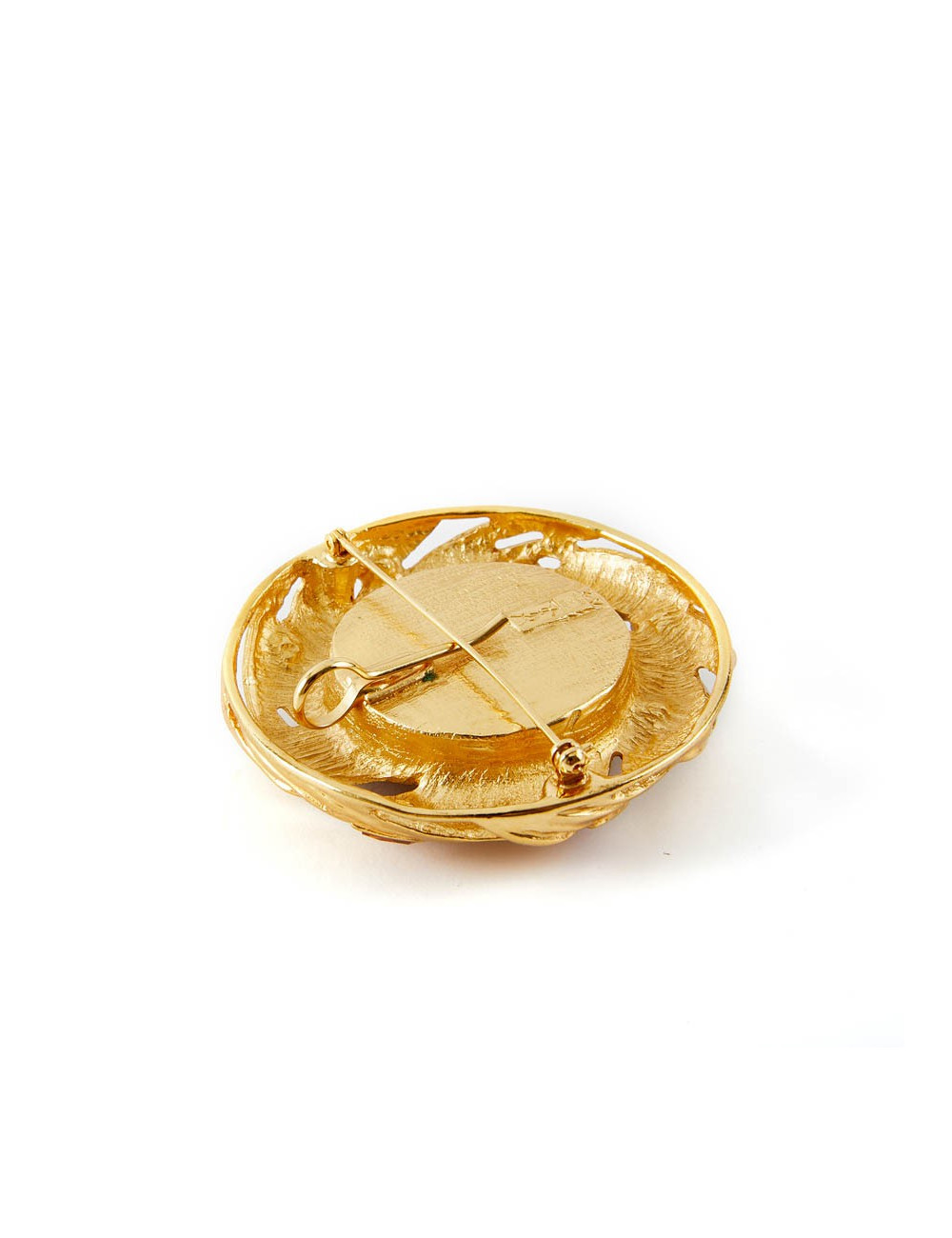 Broche Pendentif Couture YSL YVES SAINT LAURENT 
