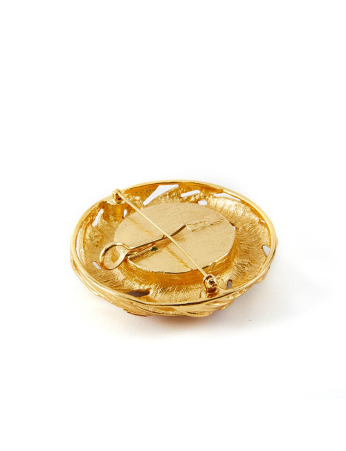Broche Pendentif Couture YSL YVES SAINT LAURENT 