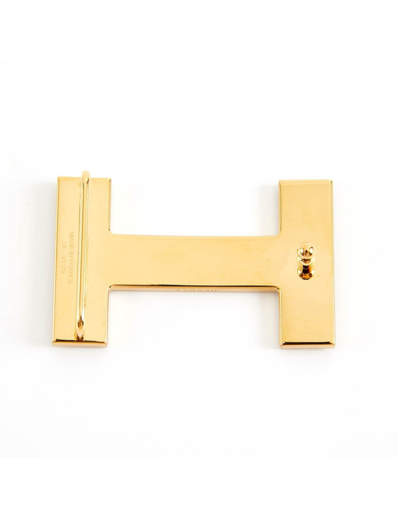 Boucle de ceinture HERMES dorée