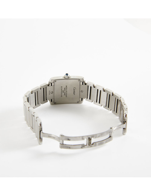 Montre CARTIER Tank française acier 
