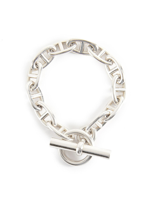 Bracelet chaîne d'ancre HERMES AG 925/°°°