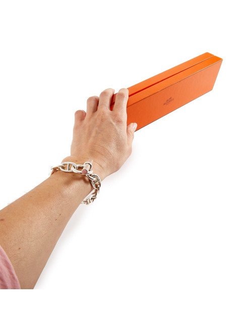Bracelet chaîne d'ancre HERMES AG 925/°°°