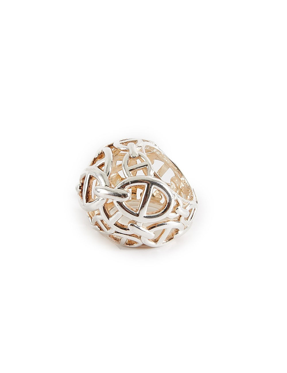 Bague HERMES Enchainée AG 925/°°°