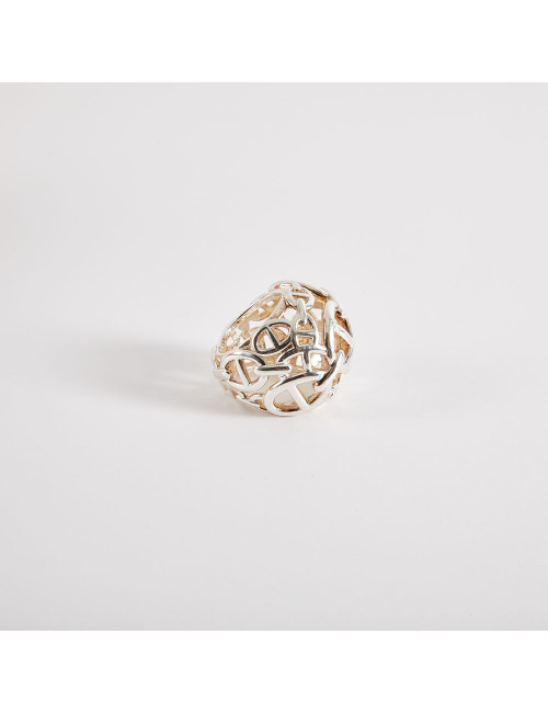 Bague HERMES Enchainée AG 925/°°°