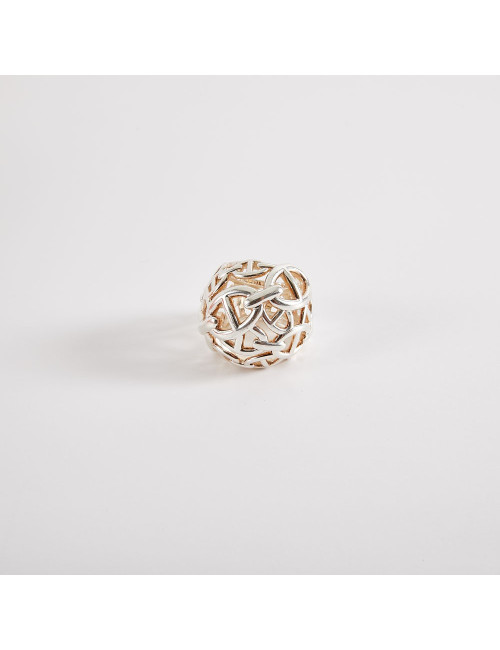 Bague HERMES Enchainée AG 925/°°°