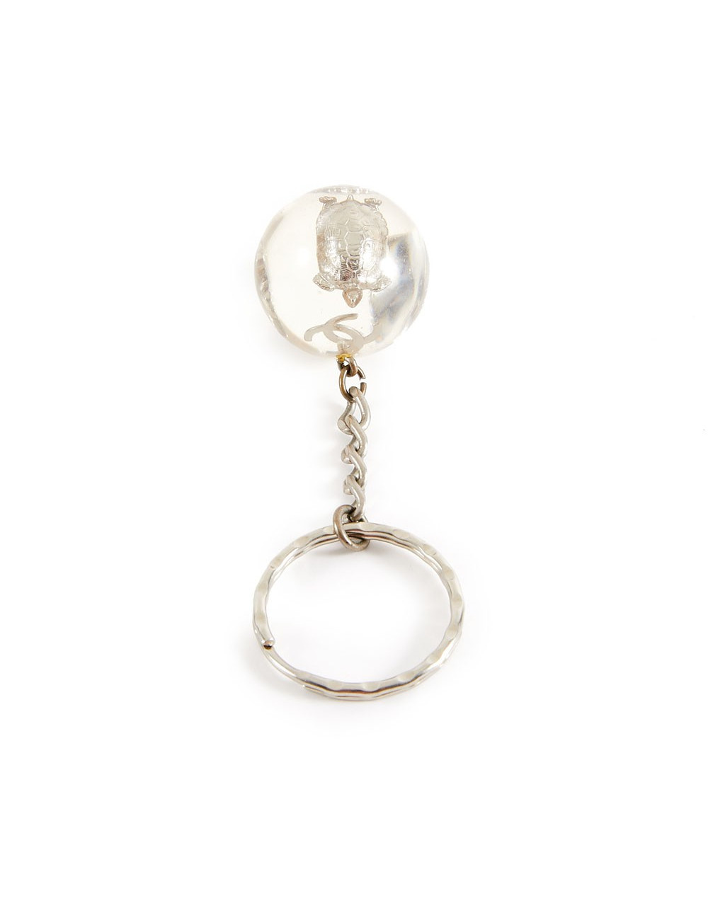 Porte-clefs CHANEL inclusion de charms