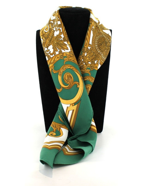 Foulard HERMES en soie Les Tuileries