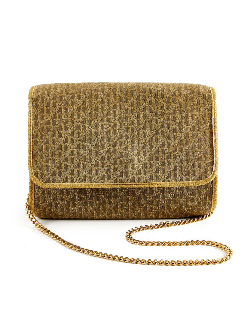 Pochette CHRISTIAN DIOR gravée fils d'or CD Vintage