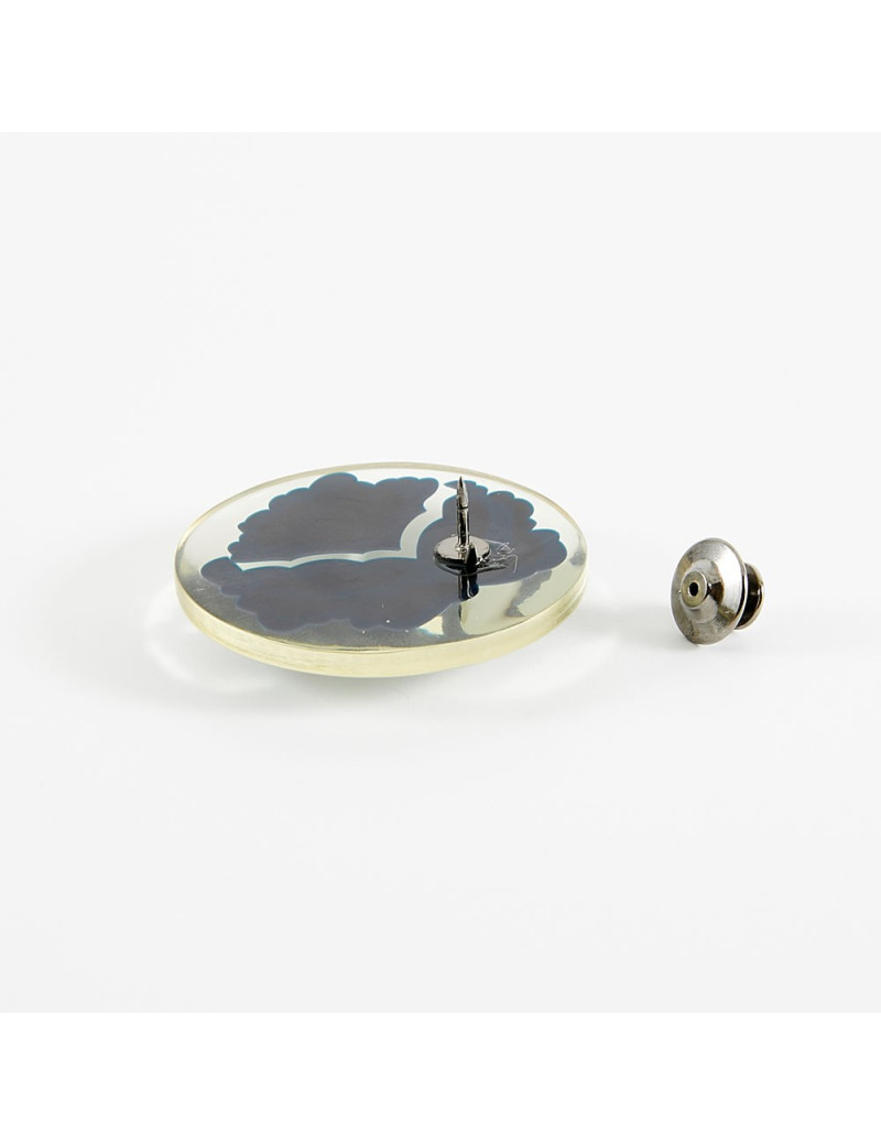 Pin's CHANEL plexi transparent