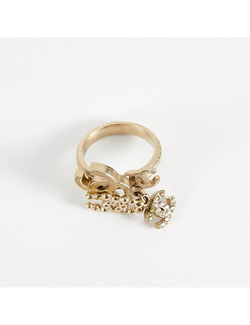 Bague CHANEL quadruple CC