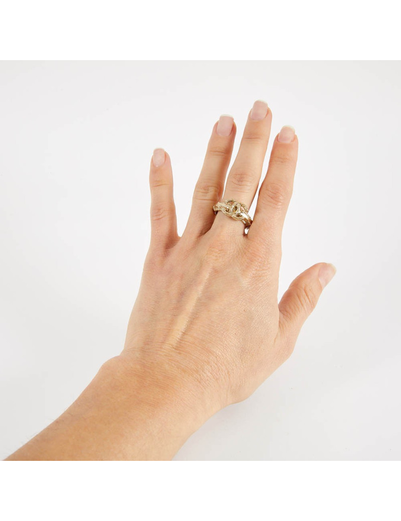 Bague CHANEL dorée