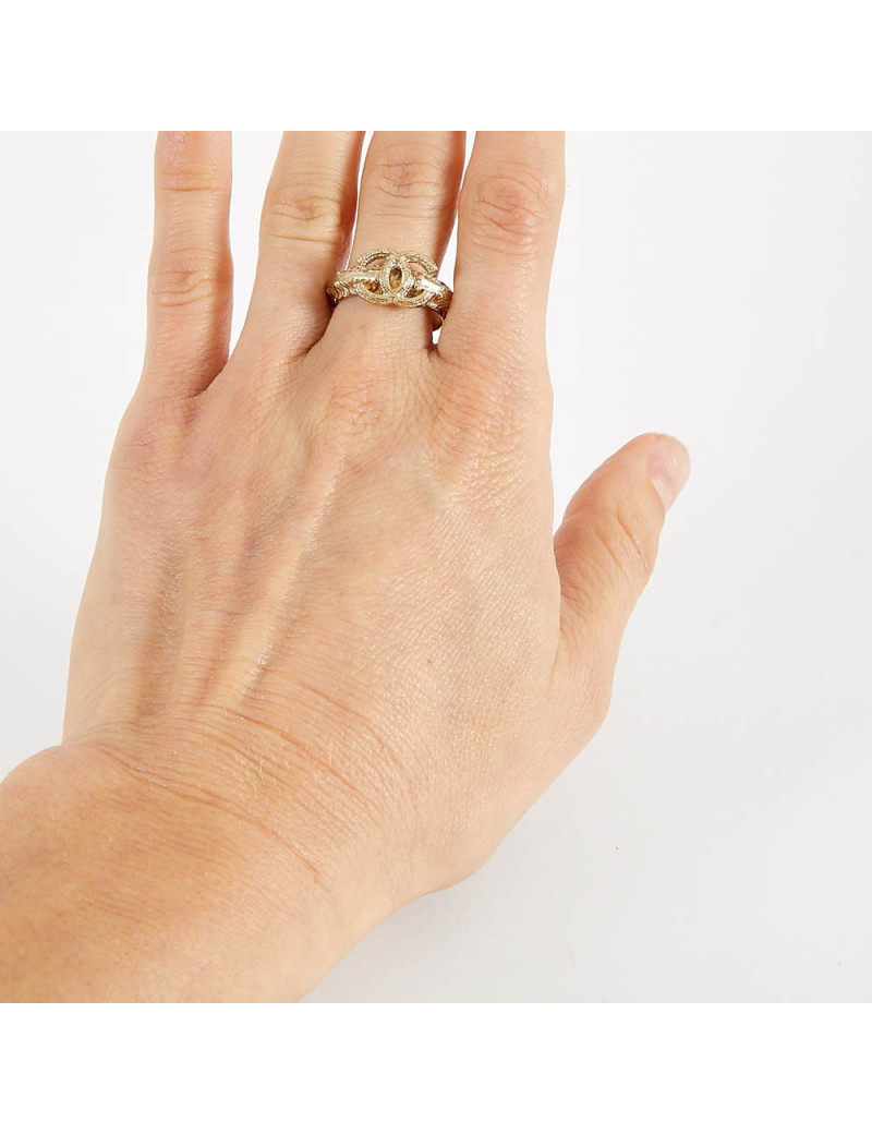 Bague CHANEL dorée
