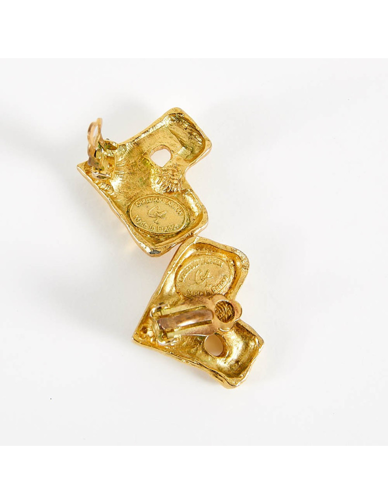 Clips CHRISTIAN LACROIX  Vintage