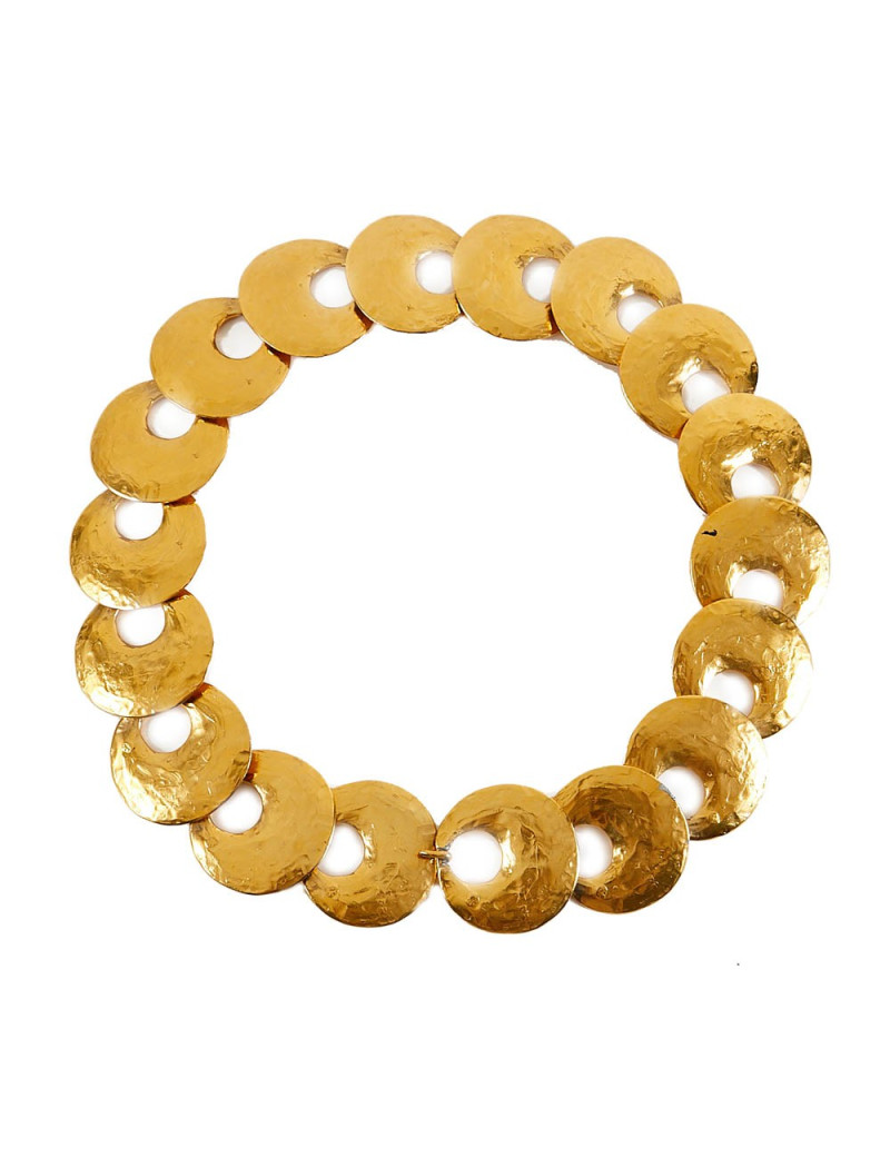 Ceinture YSL dorée 70' SAINT LAURENT