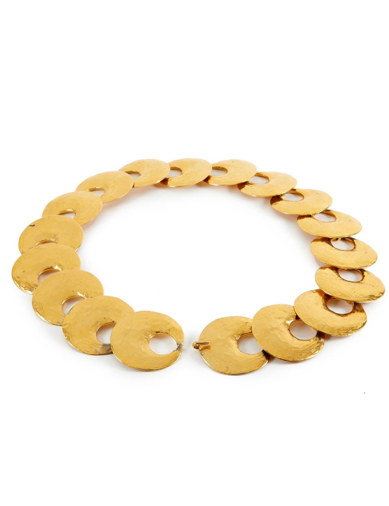 Ceinture YSL dorée 70' SAINT LAURENT