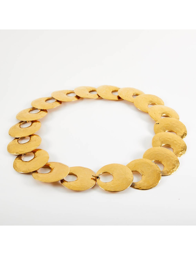 Ceinture YSL dorée 70' SAINT LAURENT