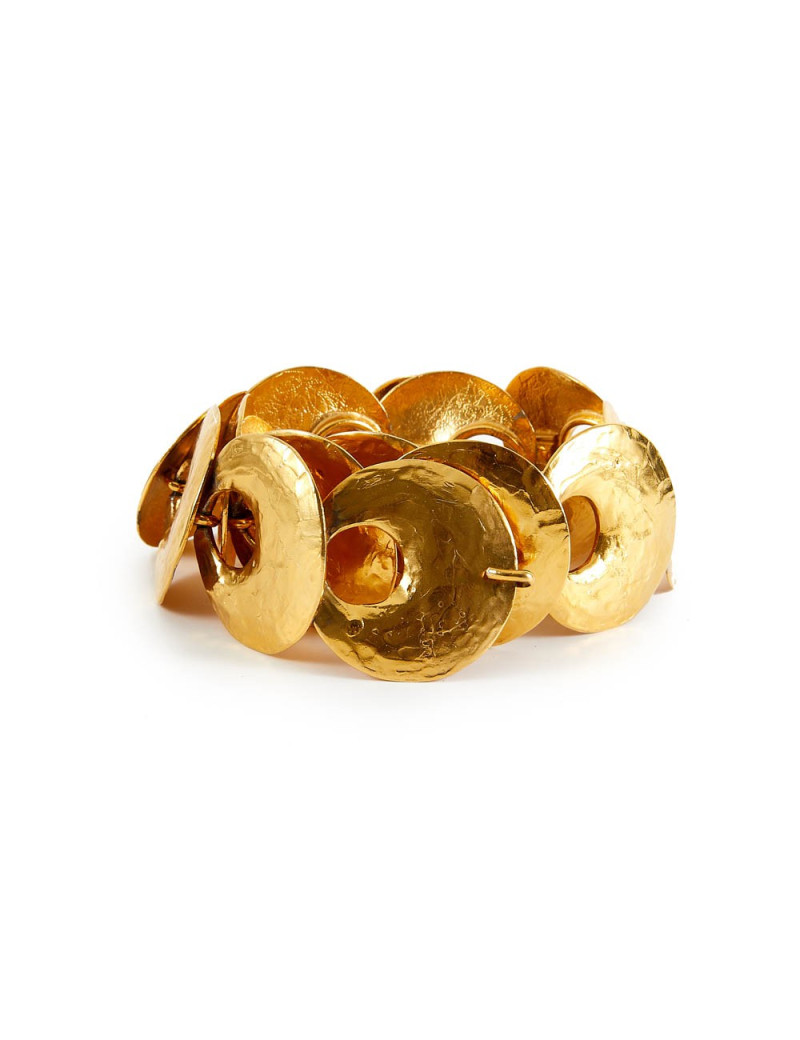 Ceinture YSL dorée 70' SAINT LAURENT