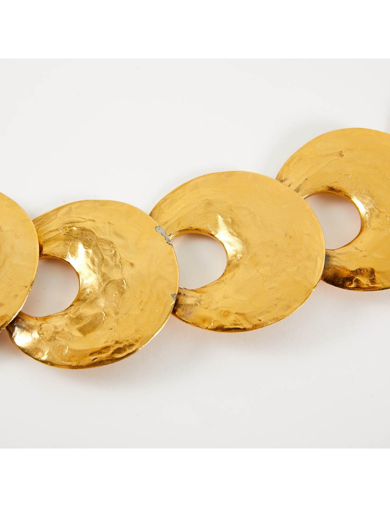 Ceinture YSL dorée 70' SAINT LAURENT