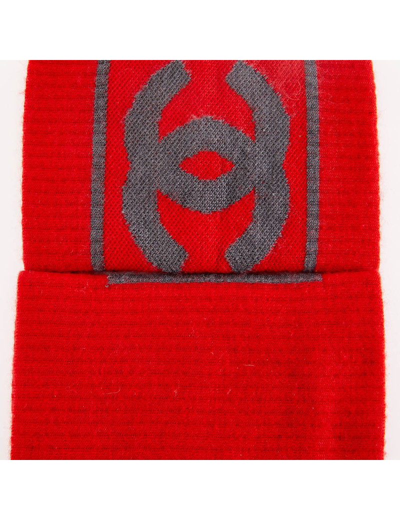 Protège-poignées CHANEL laine rouge