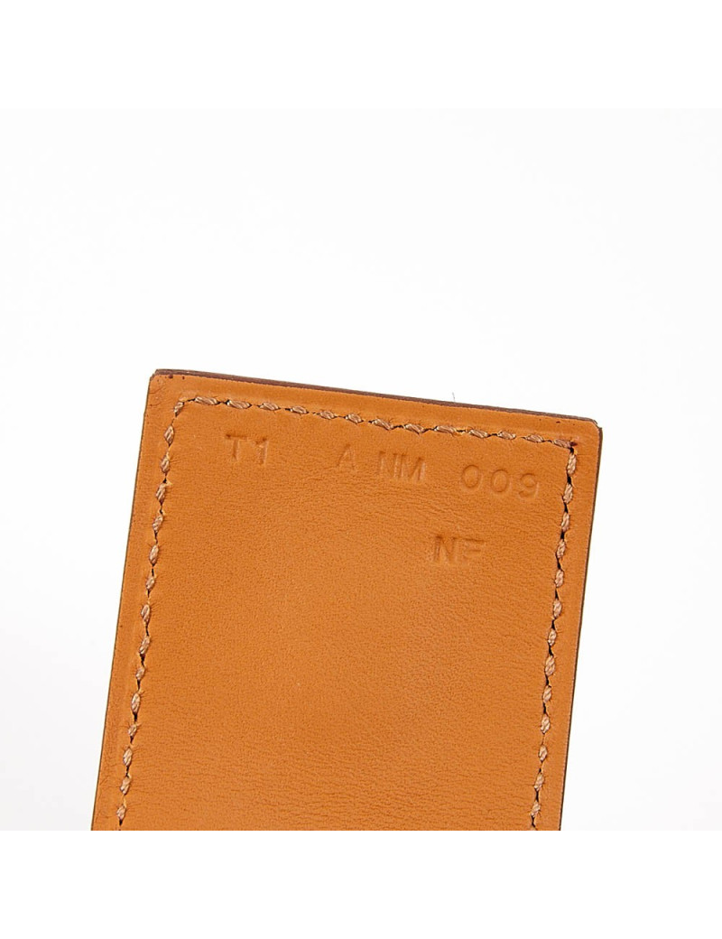 Hermes lizard Collier de chien T 1 silver