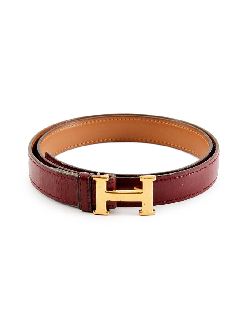 ceinture HERMES réversible PM