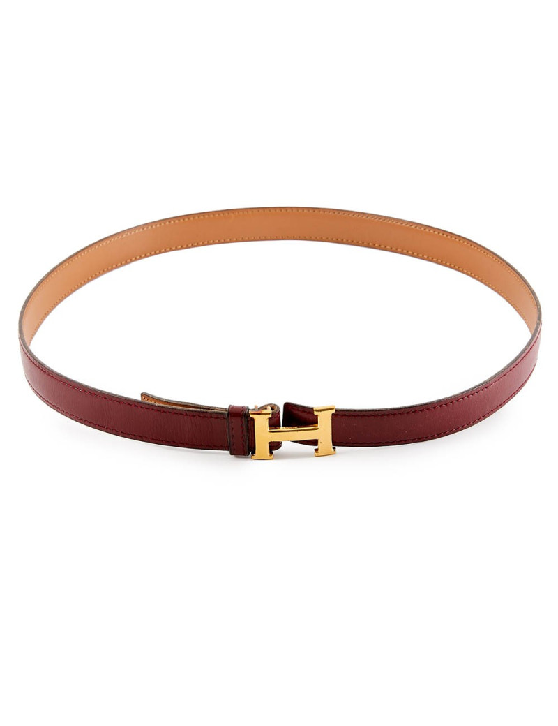 ceinture HERMES réversible PM