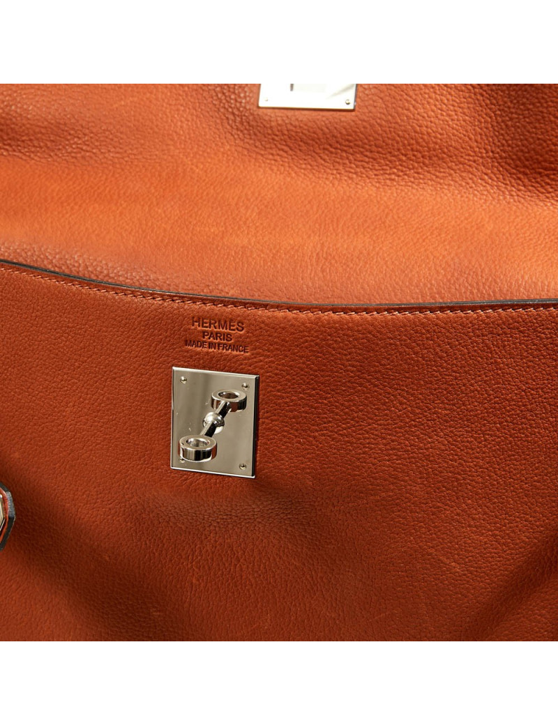 Kelly II 40  retourné HERMES taurillon saddle fauve