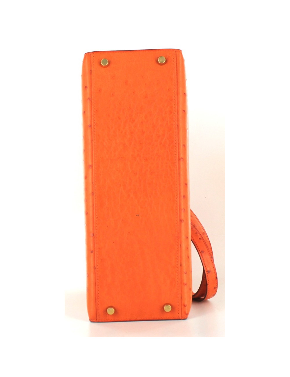KELLY 32 HERMES en autruche orange