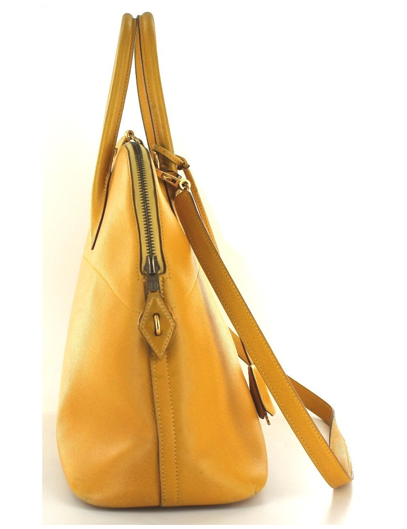 BOLIDE HERMES en cuir jaune