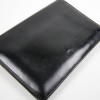 Pochette HERMES Vintage cuir box noir