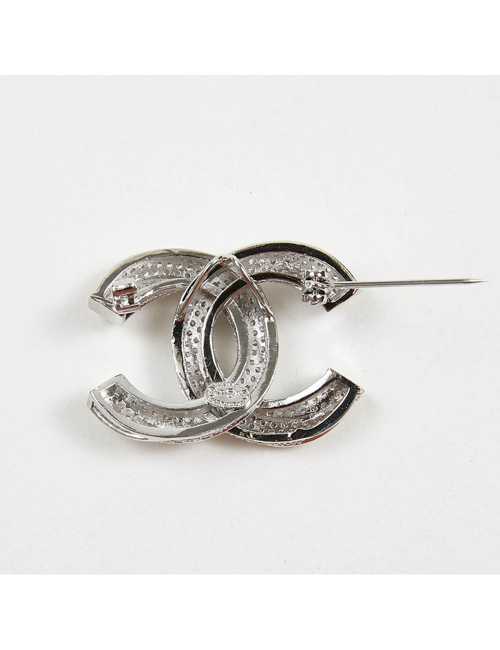CHANEL rhinestones brooch 