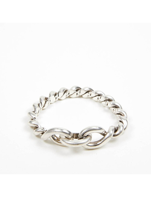 Bracelet Torsade HERMES argent 925/°°°
