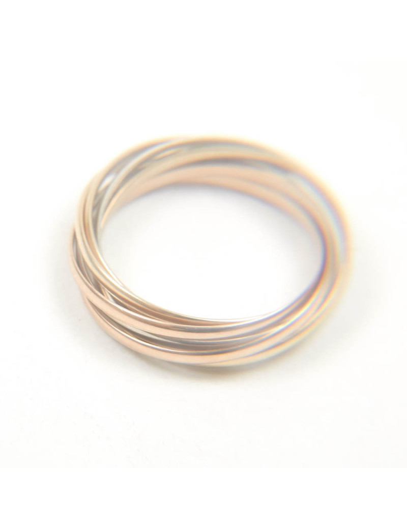 Bague 7 anneaux CARTIER Or