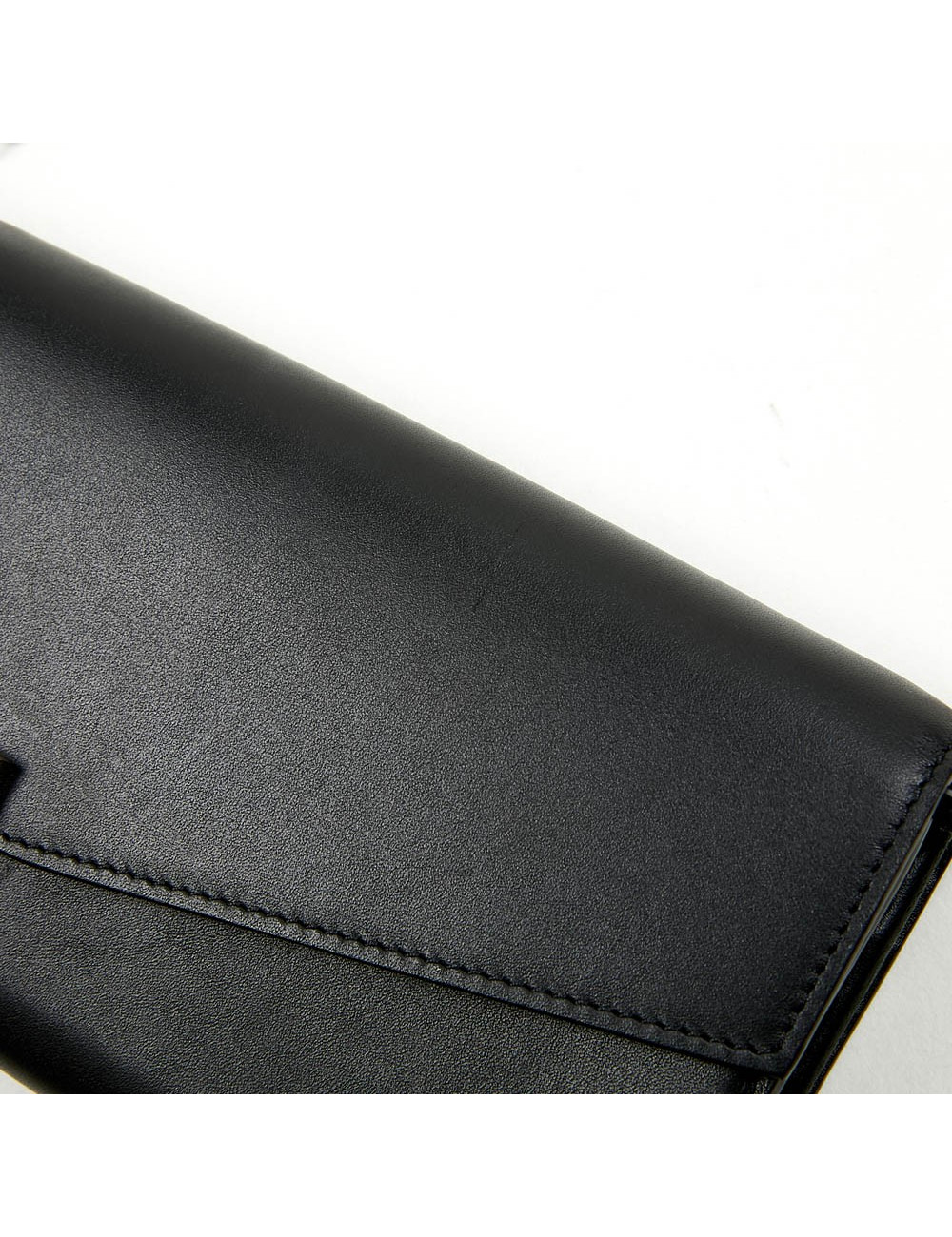 Portefeuille CARTIER cuir lisse noir