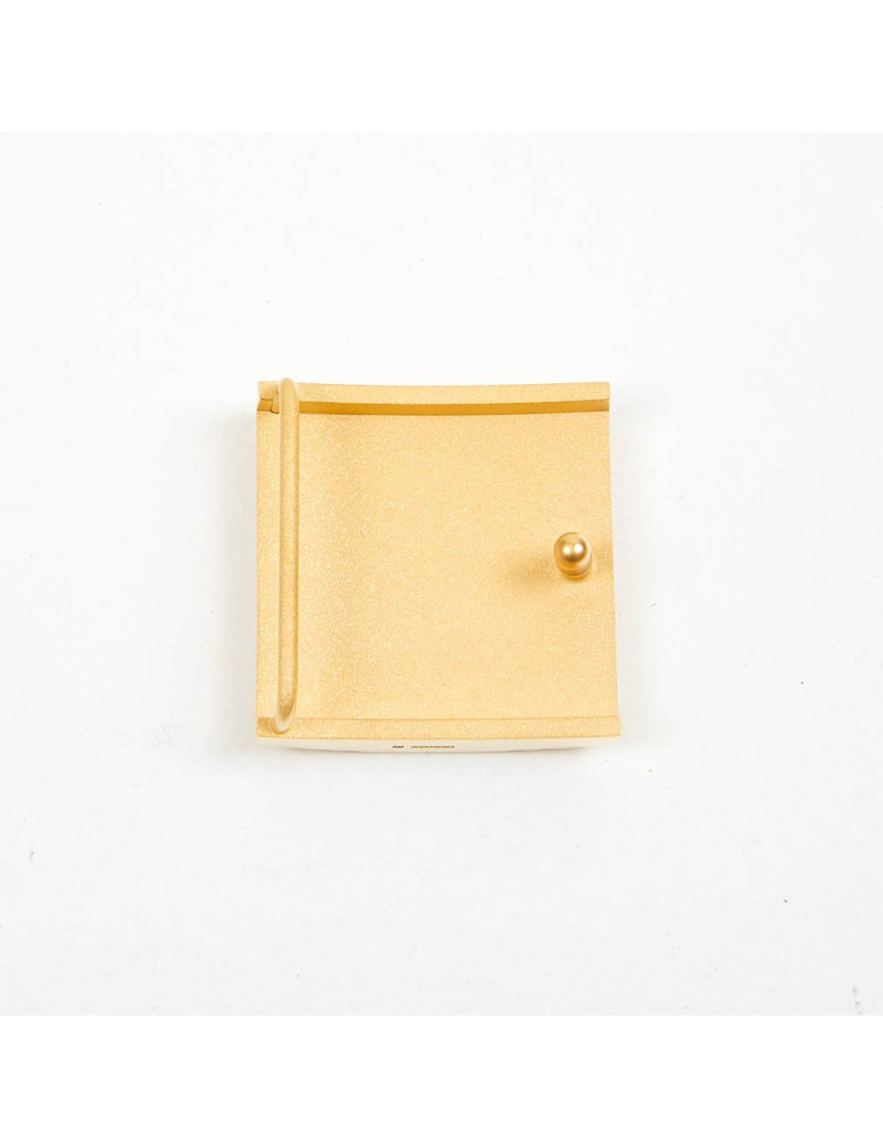 Boucle de ceinture HERMES cadenas Kelly doré