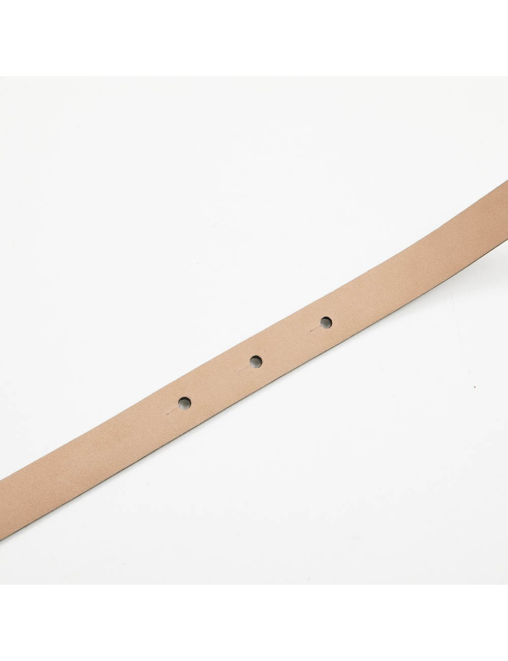 Ceinture fine CHANEL cuir d'agneau noir