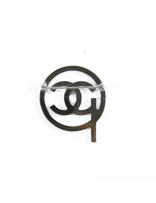 Broche CHANEL cristal bleu