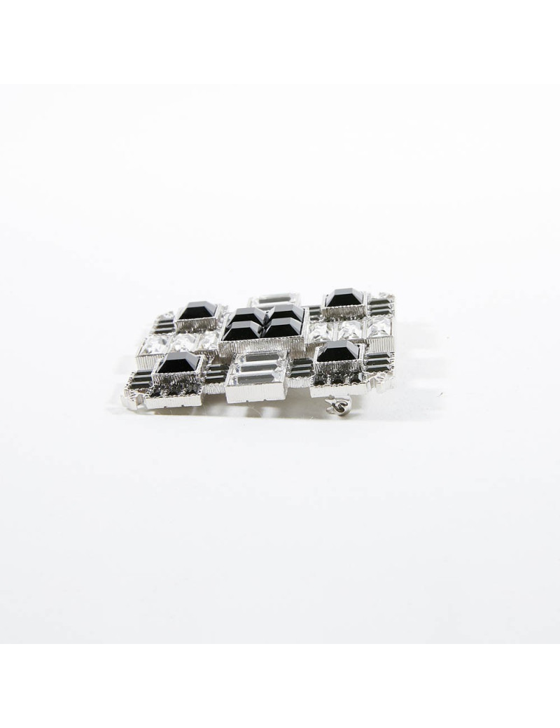 Broche CHANEL brillants taille baguette