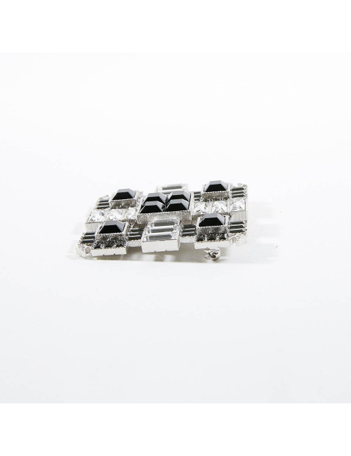 Broche CHANEL brillants taille baguette