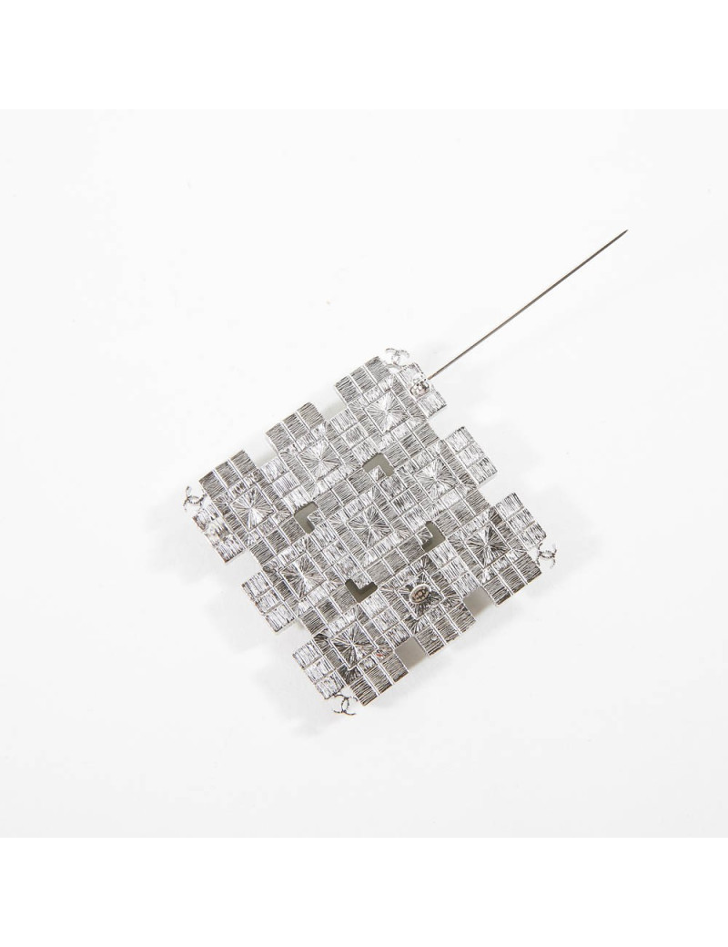 Broche CHANEL brillants taille baguette